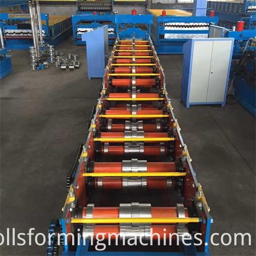Mesin pembuat roll utama Steel Metal Wall Making Machine1